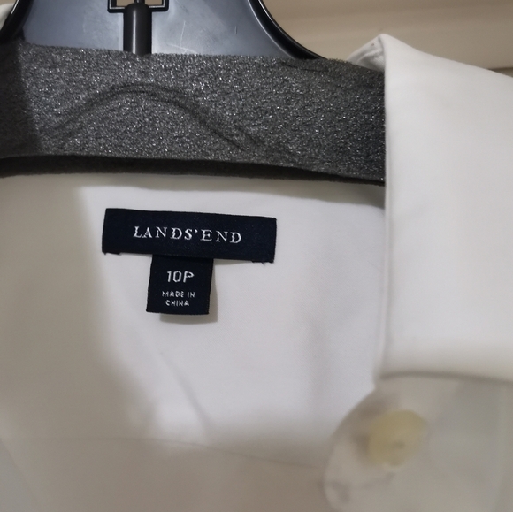 Lands End Bundle( 3)Womens  Shirt Button Up Size US 8P and 10P - Picture 6 of 7